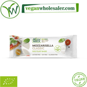 Vegan Classic Mozzarella Cheese Alternative by MozzaRisella. 125g pack.
