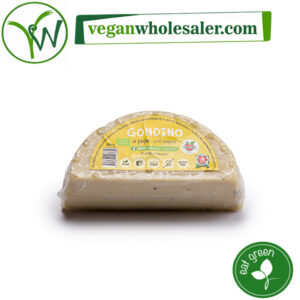 Vegan Gondino Peppercorn Parmesan Cheese Alternative by Pangea Foods. 200g pack.