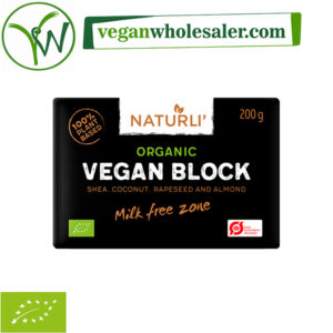 Vegan Butter Block by Naturli. 200g pack.