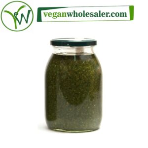 Vegan Raw Basil Pesto by Seggiano. 1kg jar.