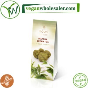 Vegan Matcha Green Tea Truffles by Nouri. 100g box.