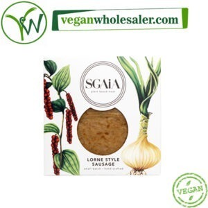 Vegan Lorne Style Sausages by Sgaia. 280g pack.