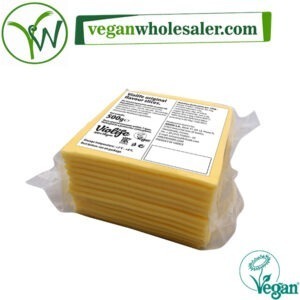 Vegan Original Cheese Alternative Slices by Violife. 500g pack.