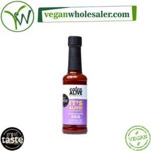 Vegan Chocolate BBQ Fermented Hot Sauce by Eaten Alive. 150ml bottle.
