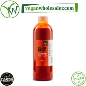 Vegan Smoked Sriracha Fermented Hot Sauce by Eaten Alive. 1L bottle.