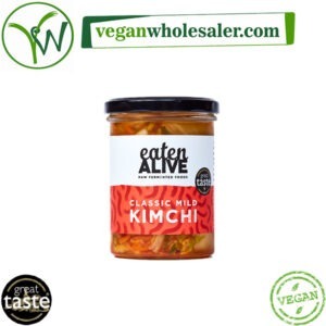 Vegan Classic Mild Kimchi by Eaten Alive. 375g jar.