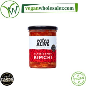 Vegan Classic Spicy Kimchi by Eaten Alive. 375g jar.