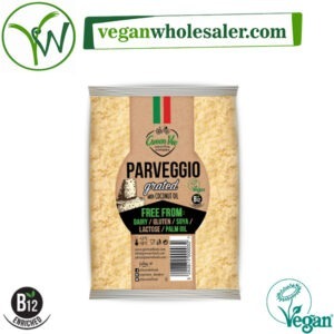 Vegan Grated Parveggio Parmesan Cheese Alternative by Greenvie. 1kg pack.