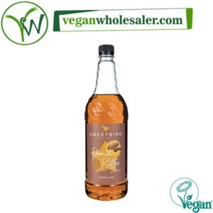 Vegan Peanut Butter Creative Syrup by Sweetbird. 1L bottle.