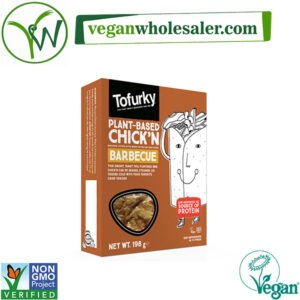 Vegan Barbecue Chick'n by Tofurky. 227g pack.
