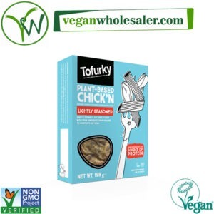 Vegan Lightly Seasoned Chick'n by Tofurky. 227g pack.