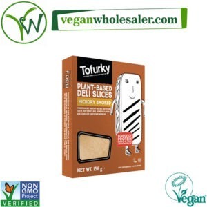 Vegan Hickory Smoked Deli Slices by Tofurky. 156g pack.