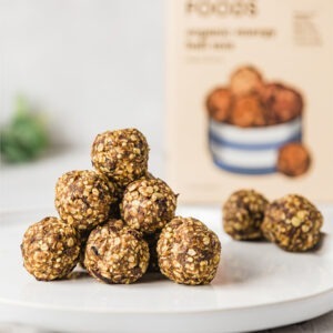 Vegan Energy Ball Mix by Just Wholefoods served as rolled energy balls.