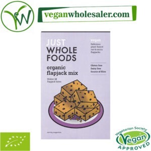 Vegan Flapjack Mix by Just Wholefoods. 270g pack.