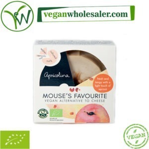 Vegan Apricolina cheese alternative by Mouse's Favourite. 135g pack.