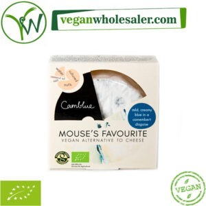Vegan Camblue cheese alternative by Mouse's Favourite. 135g pack.