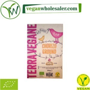 Vegan Chorizo Mince by Terra Vegane. 200g pack.