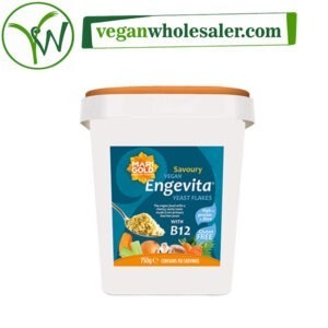 Engevita Nutritional Yeast Flakes with B12 by Marigold. 750g tub.