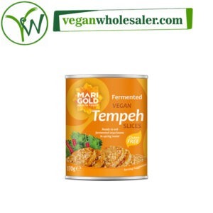 Vegan Tempeh Sliced by Marigold. 170g tin.