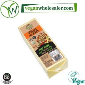 Vegan For Pizza Cheese Alternative Block by Greenvie. 2.5kg pack.