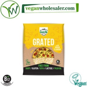 Vegan Grated Gouda Cheese Alternative by Greenvie. 150g pack.