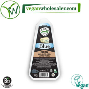 Vegan Blue Cheese Alternative Wedge by Greenvie. 200g pack.
