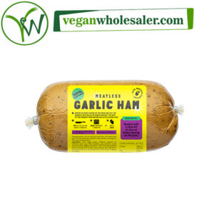 Vegan Garlic Ham Block by Plenty Reasons. 1kg pack.