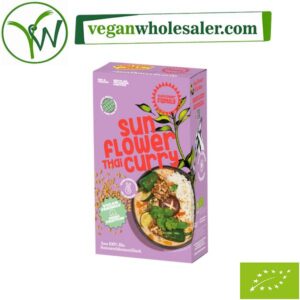 Vegan Thai Curry Instant Mince by Sunflower Family. 131g box.