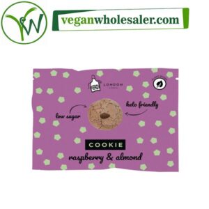 Raspberry & Almond Cookie by London Apron. 35g pack.