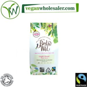 Organic Light Roast Coffee Beans by Bird & Wild. 200g bag.
