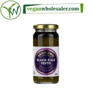 Vegan Black Kale Pesto by Seggiano. 200g jar.