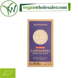 Organic Carnaroli Risotto Rice by Seggiano. 500g box.