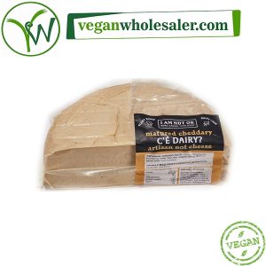 Ce Dairy Matured Cheddary by I Am Nut OK. 1kg Half Wheel Block.