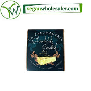 Vegan Shoreditch Smoked by La Fauxmagerie. 100g Wedge.